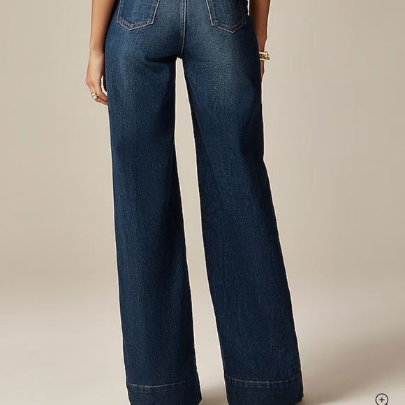 J. Crew Denim trouser in 1996 semi-stretch - Picture 4 of 6